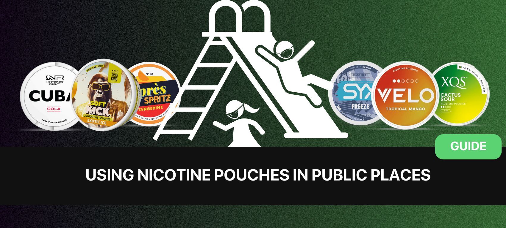 can you use nicotine pouches in public places