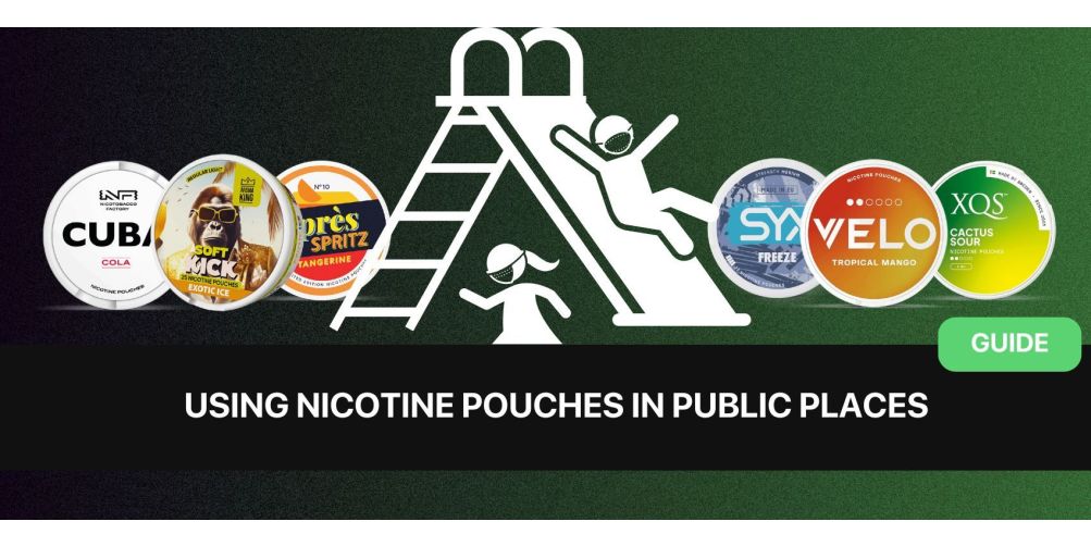 can you use nicotine pouches in public places