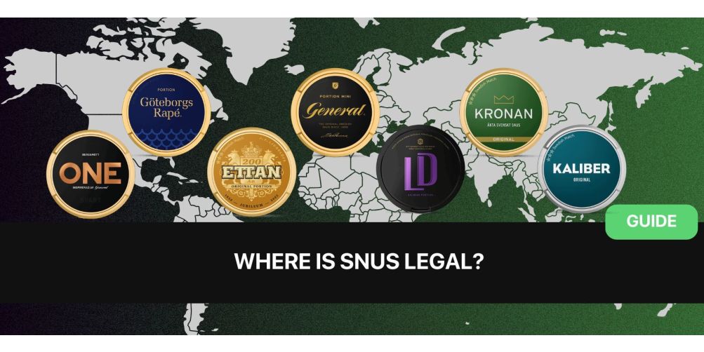 where is snus legal