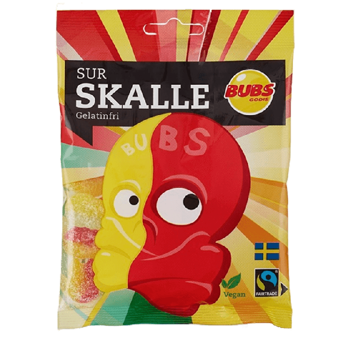 Bubs Sur Skalle 90 g