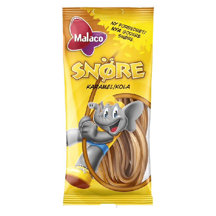 Malaco Snöre Kola 94 g