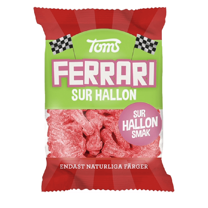 Toms Ferrari Sour Raspberry 120 g