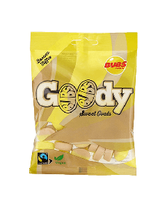 Bubs Goody Sweet Ovals Banana Toffee 90 g 