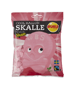 Bubs Cool Hallonskalle Skum Mini 90 g