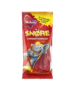 Malaco Snöre Jordgubbar 94 g