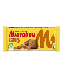 Marabou Mjölkchoklad Fudge & Havssalt 160 g