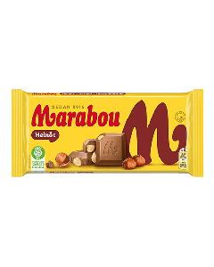 Marabou Mjölkchoklad Helnöt 160 g