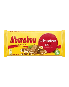 Marabou Mjölkchoklad Schweizernöt 160 g