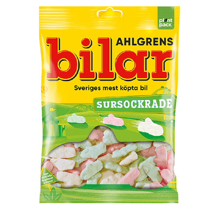 Ahlgrens Bilar Sursockrade 100g