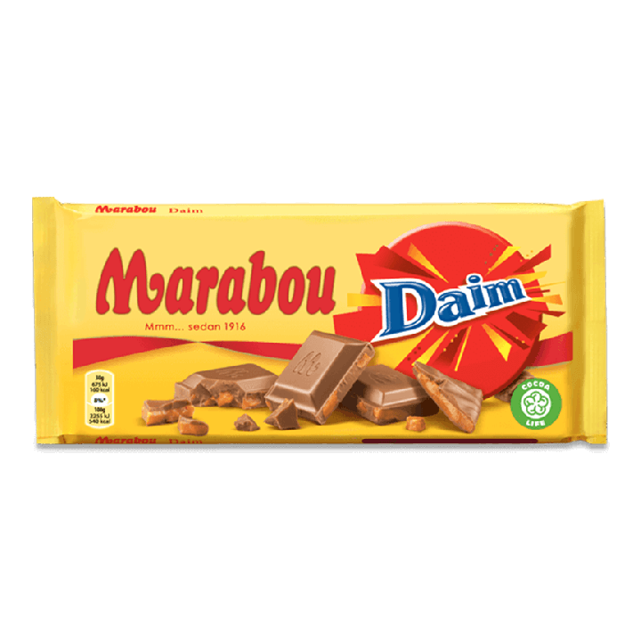 Marabou Mjölkchoklad Daim 200 g