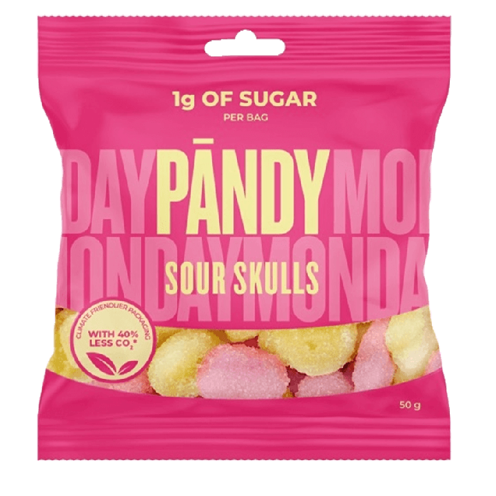Pändy Sour Skulls 50 g