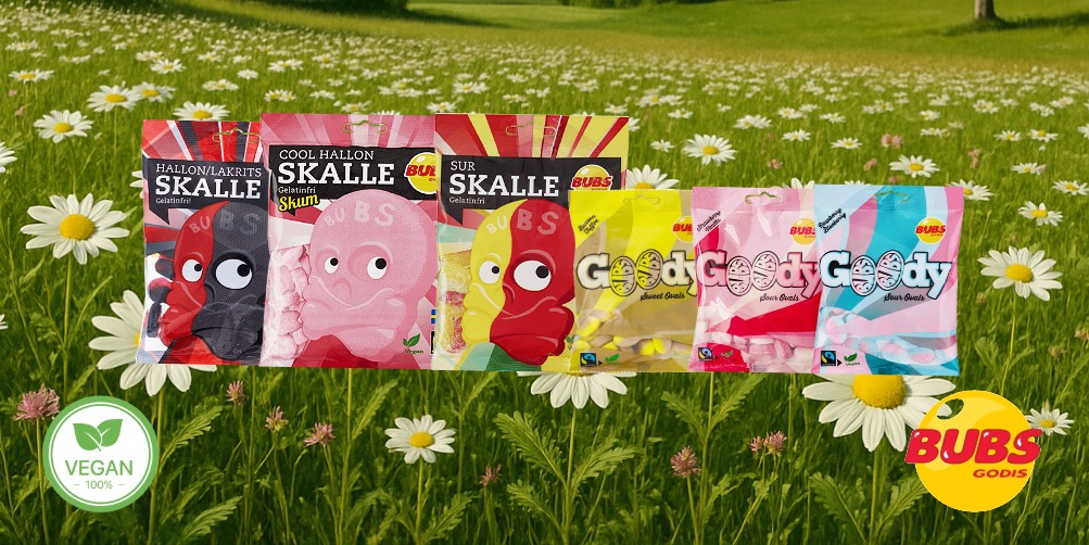 Bubs Brand Vegan Swedish Candy Bubs Vegan Swedish Candy